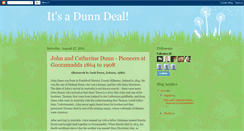 Desktop Screenshot of dunndealreunion.blogspot.com