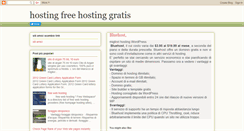 Desktop Screenshot of hostingfree1.blogspot.com