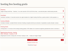 Tablet Screenshot of hostingfree1.blogspot.com