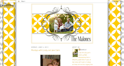 Desktop Screenshot of blakeanddaniellemalone.blogspot.com