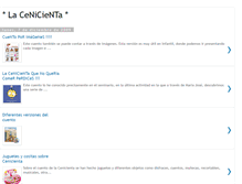 Tablet Screenshot of cenicientapordosdias.blogspot.com