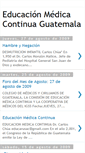 Mobile Screenshot of educacionmedicacolemedegua.blogspot.com