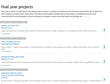 Tablet Screenshot of engineersprojects.blogspot.com
