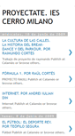Mobile Screenshot of elproyectodelmilano.blogspot.com