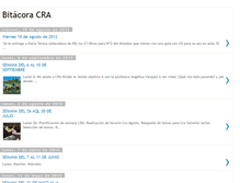 Tablet Screenshot of cra-creando.blogspot.com