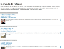 Tablet Screenshot of elmundohaldane.blogspot.com