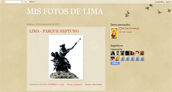 Desktop Screenshot of fotos-lima.blogspot.com