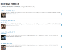 Tablet Screenshot of borregotrader.blogspot.com