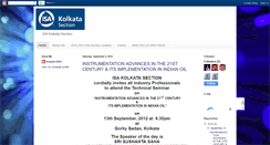 Desktop Screenshot of isakolkata.blogspot.com