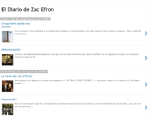 Tablet Screenshot of eldiariodezacefron.blogspot.com