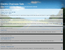 Tablet Screenshot of electric-chainsaw-sale.blogspot.com