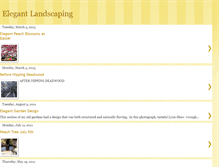 Tablet Screenshot of elegantlandscaping.blogspot.com