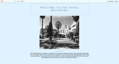 Desktop Screenshot of hotelmelanoma.blogspot.com