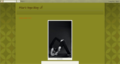 Desktop Screenshot of pilaryoga.blogspot.com