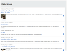 Tablet Screenshot of clakeklake.blogspot.com