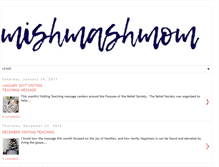 Tablet Screenshot of mishmashmom.blogspot.com