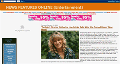 Desktop Screenshot of newsfeaturesonline-entertainmentnews.blogspot.com