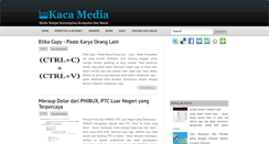 Desktop Screenshot of kacamedia.blogspot.com