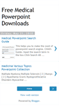 Mobile Screenshot of freemedicalpowerpoints.blogspot.com