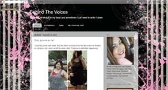 Desktop Screenshot of behindthevoices.blogspot.com