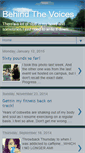 Mobile Screenshot of behindthevoices.blogspot.com