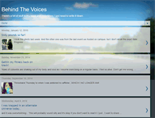 Tablet Screenshot of behindthevoices.blogspot.com