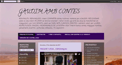 Desktop Screenshot of gaudimambcontes.blogspot.com