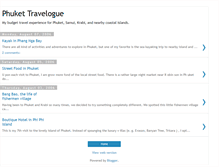 Tablet Screenshot of phuket-blog.blogspot.com