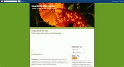 Desktop Screenshot of learningtherope.blogspot.com