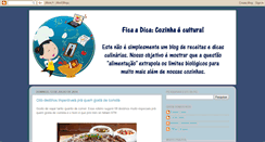 Desktop Screenshot of cozinhaecultura.blogspot.com