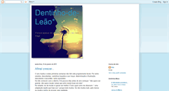 Desktop Screenshot of dentinhodeleao.blogspot.com