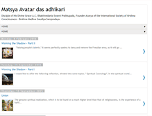 Tablet Screenshot of matsyavatara.blogspot.com