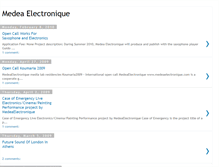 Tablet Screenshot of medea-electronique.blogspot.com