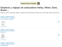Tablet Screenshot of carburacion.blogspot.com