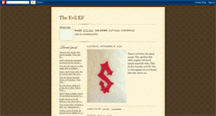 Desktop Screenshot of evilelves.blogspot.com