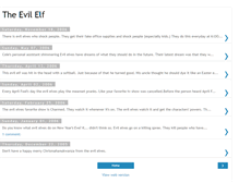 Tablet Screenshot of evilelves.blogspot.com
