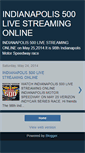 Mobile Screenshot of indianapolis500livestreamingonline.blogspot.com
