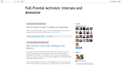 Desktop Screenshot of fullfrontalactivism.blogspot.com