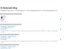 Tablet Screenshot of el-redondel.blogspot.com
