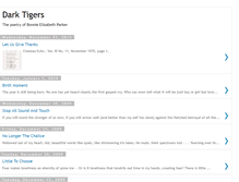 Tablet Screenshot of darktigers.blogspot.com