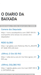 Mobile Screenshot of diariodabaixada.blogspot.com