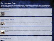 Tablet Screenshot of danmarler.blogspot.com