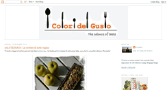 Desktop Screenshot of coloridelgusto.blogspot.com