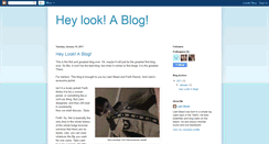 Desktop Screenshot of hey-look-blog.blogspot.com