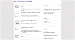 Desktop Screenshot of environmental-economics.blogspot.com