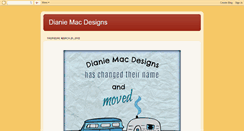 Desktop Screenshot of dianiemacdesigns.blogspot.com