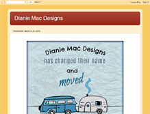 Tablet Screenshot of dianiemacdesigns.blogspot.com
