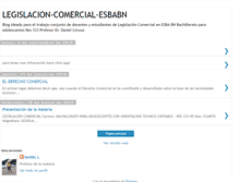 Tablet Screenshot of legislacion-comercial-esbabn.blogspot.com