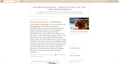 Desktop Screenshot of meinbrandenburg.blogspot.com