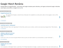 Tablet Screenshot of googlewatch-ro.blogspot.com